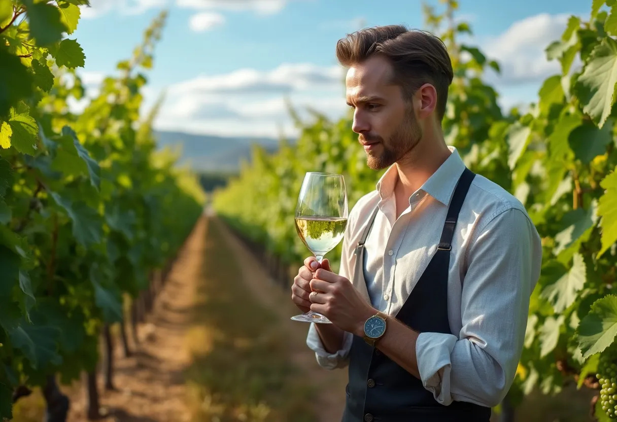 sommelière cave à vin : voyage au cœur des terroirs -  cave à vin